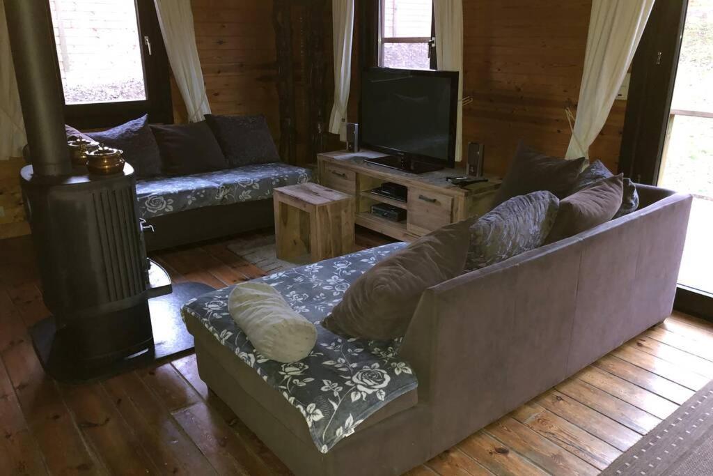 Chalet Cosy Et Chaleureux A Weris Pres De Durbuy Villa Buitenkant foto
